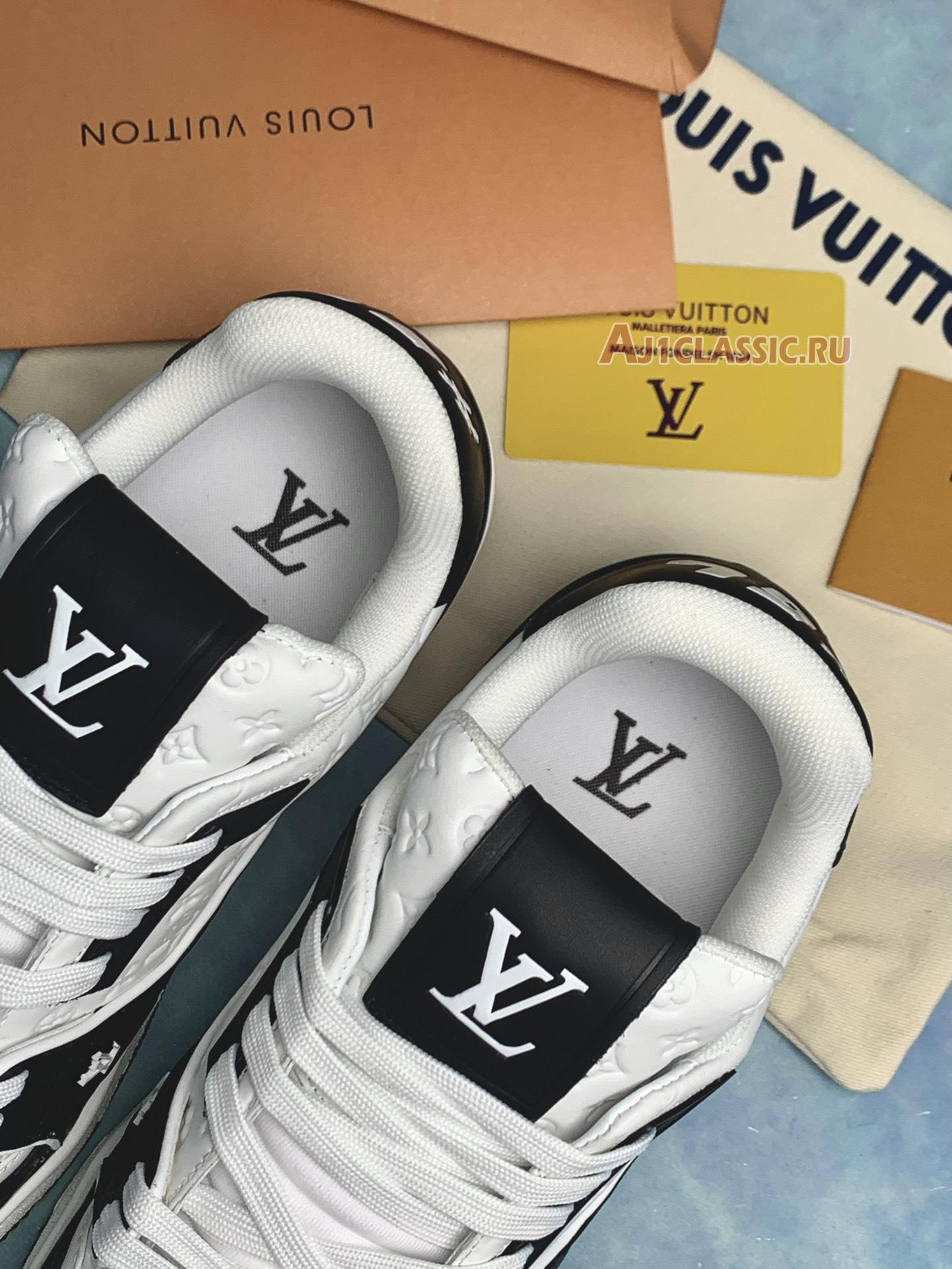 Louis Vuitton Trainer Low "#54 Black White" 1AANEG