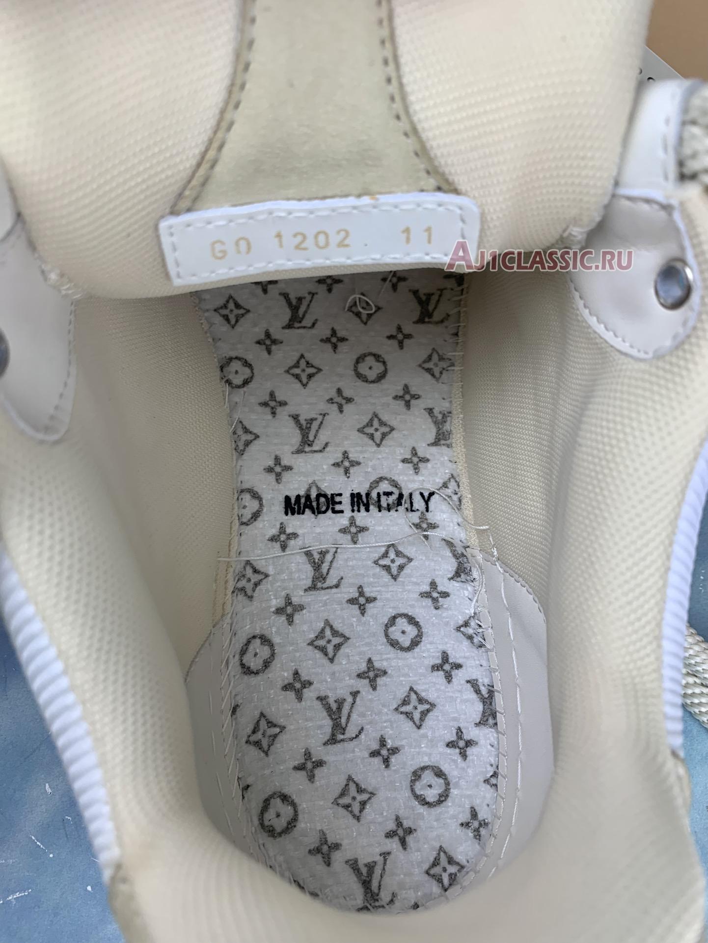 New Louis Vuitton LV Skate Sneaker "Beige White" 1AARQH Shoes