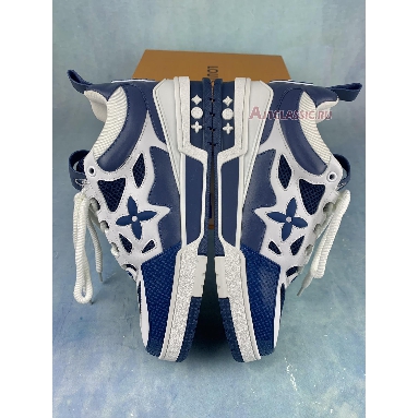 Louis Vuitton LV Skate Sneaker Marine White 1AARRL Marine Navy/White Mens Womens Shoes