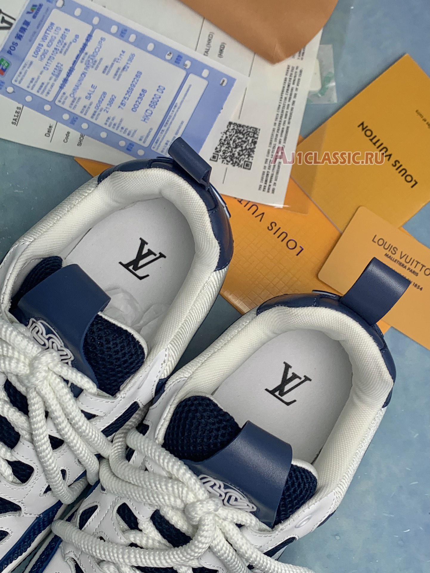 New Louis Vuitton LV Skate Sneaker "Marine White" 1AARRL Shoes