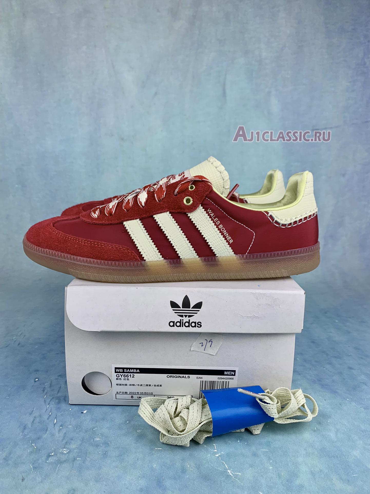 New Wales Bonner x Adidas Samba "Collegiate Orange" GY6612 Shoes