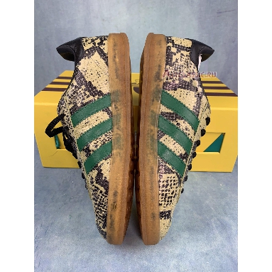 Adidas x Gucci Gazelle Green Snake Pattern IE2262-2 Brown/Green/Black Sneakers