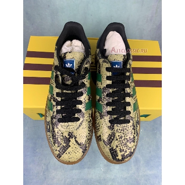 Adidas x Gucci Gazelle Green Snake Pattern IE2262-2 Brown/Green/Black Sneakers