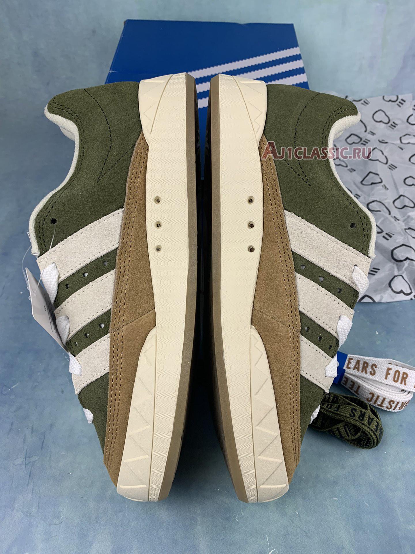 Human Made x Adidas Adimatic "Dust Green Cream White" HP9914