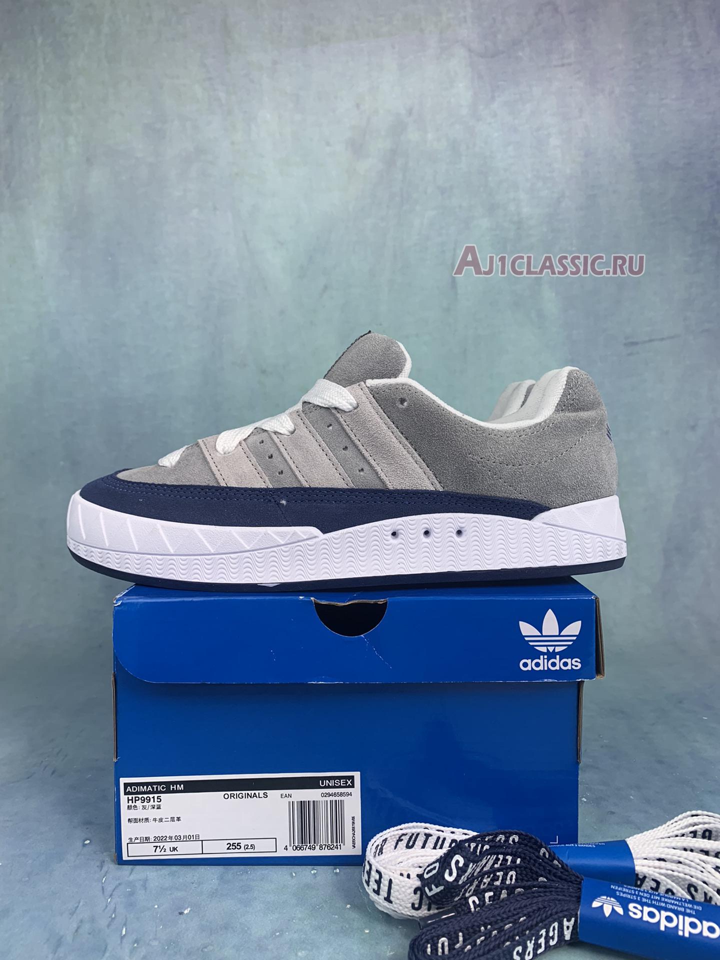 Human Made x Adidas Adimatic "Grey Tech Indigo" HP9915