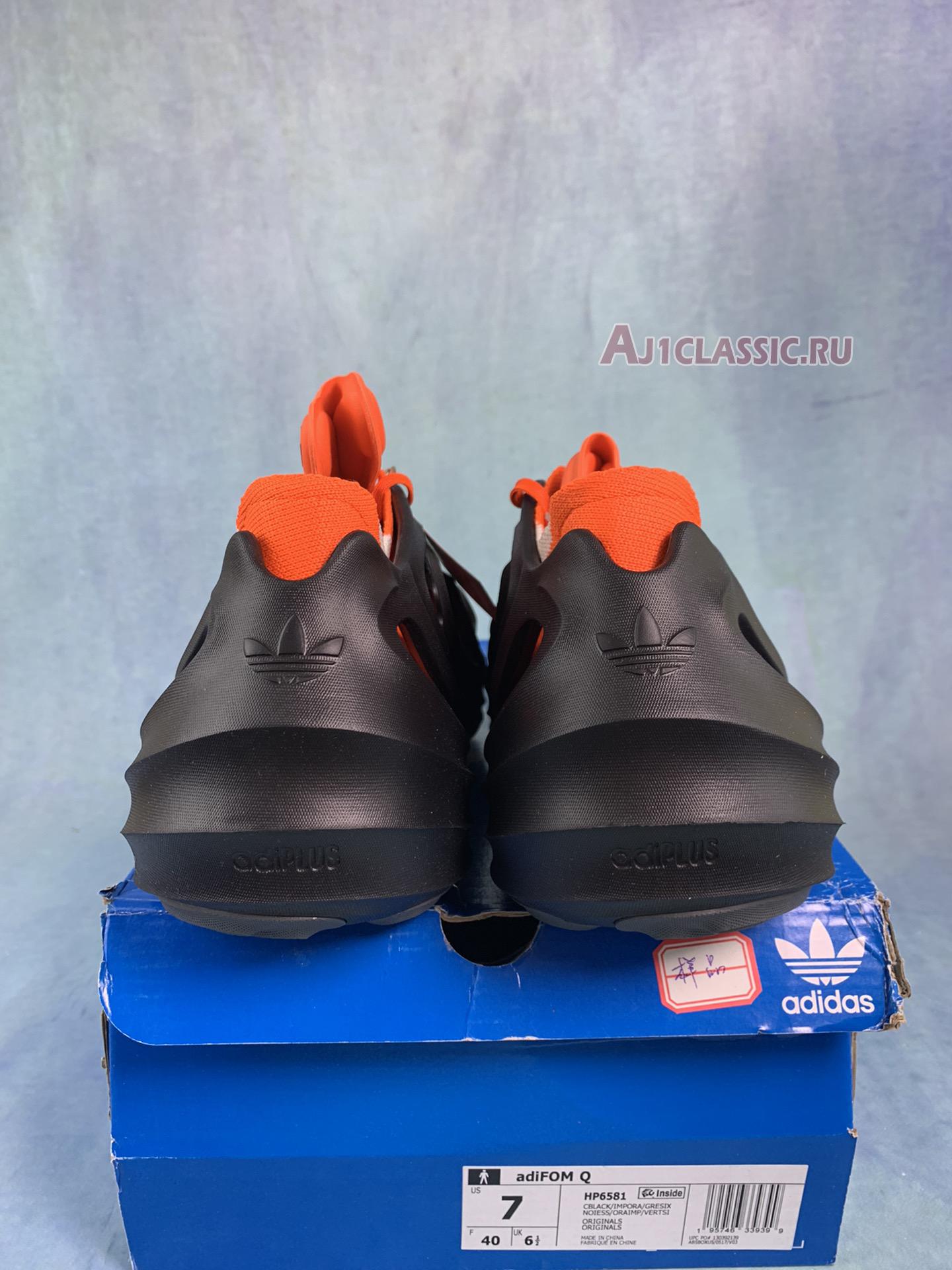 New Adidas adiFOM Q "Black Imperial Orange" HP6581 Shoes