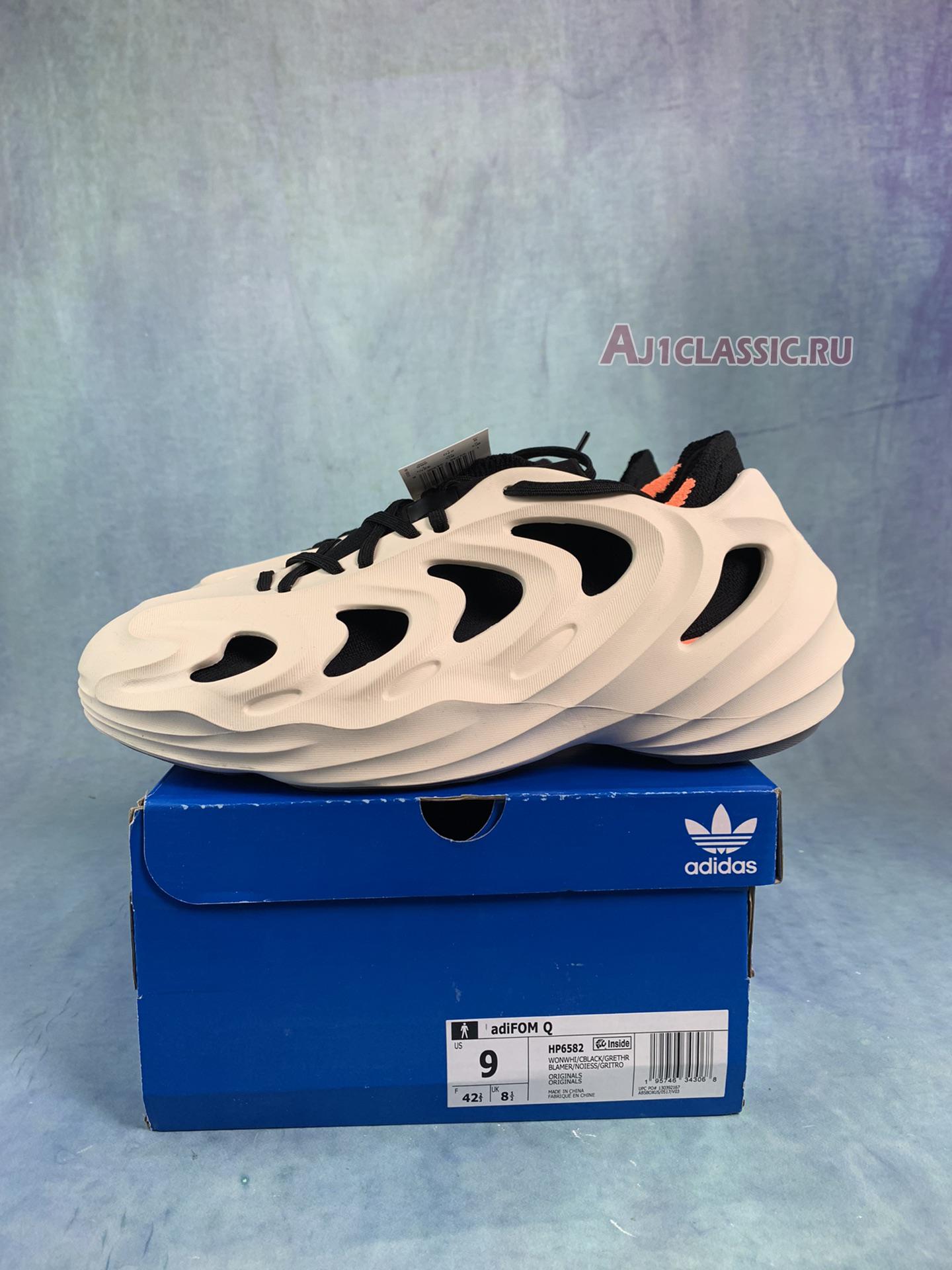 New Adidas adiFOM Q "Wonder White Black" HP6582 Shoes