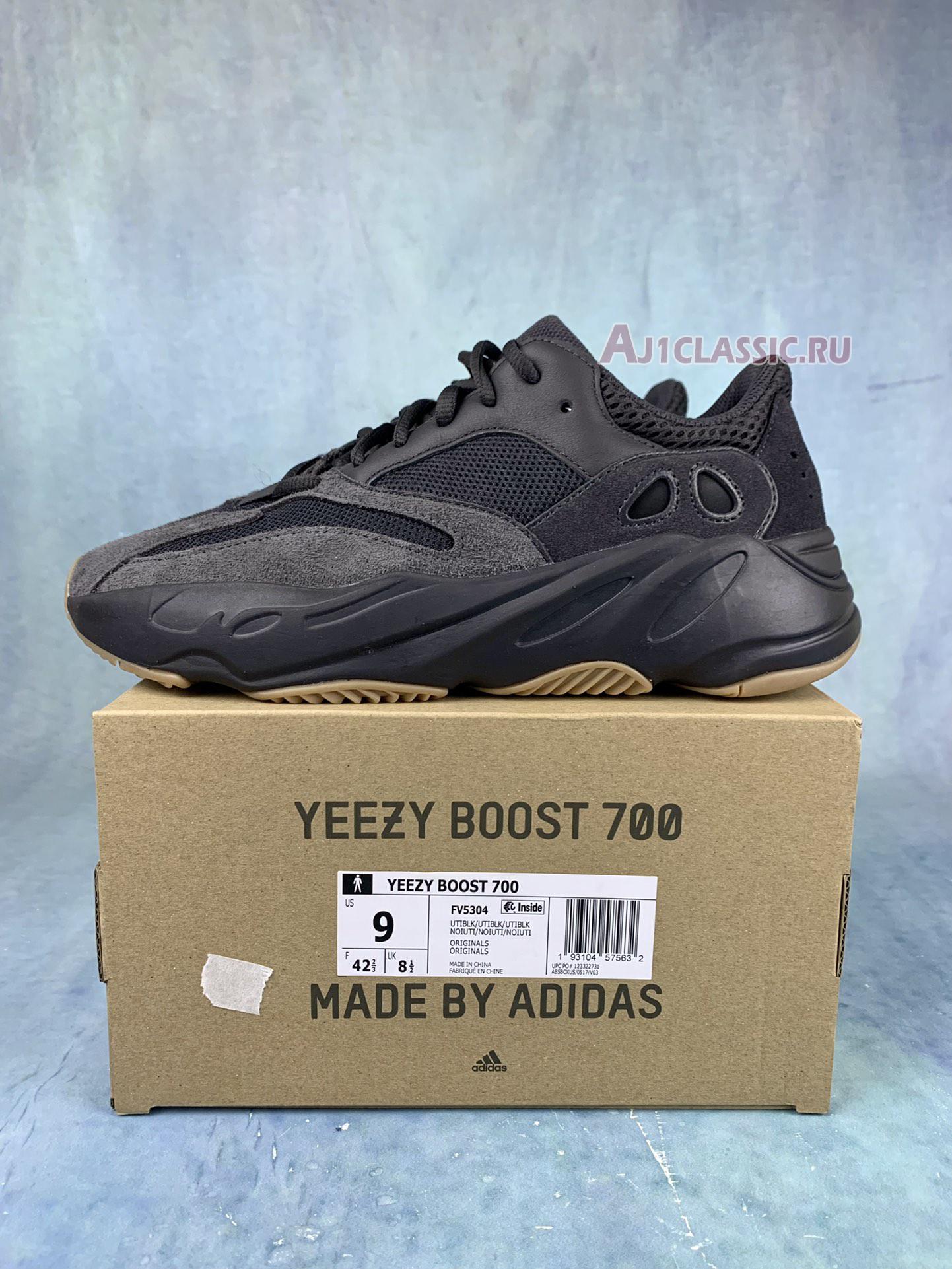 New Adidas Yeezy Boost 700 "Utility Black" FV5304-2 Shoes