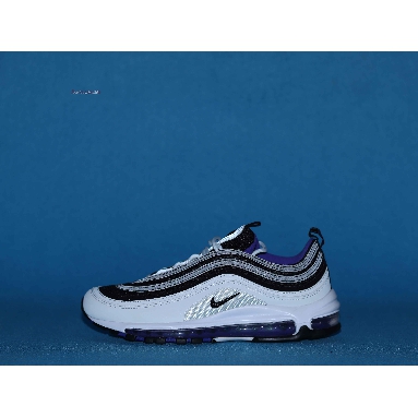 Nike Air Max 97 GS Persian Violet 921522-102 White/Black-Persian Violet Mens Womens Shoes