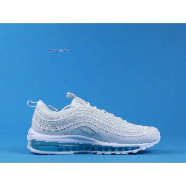 MSCHF x INRI x Nike Air Max 97 Jesus Shoes Custom 921826 101-JESUS White/Blue Sneakers