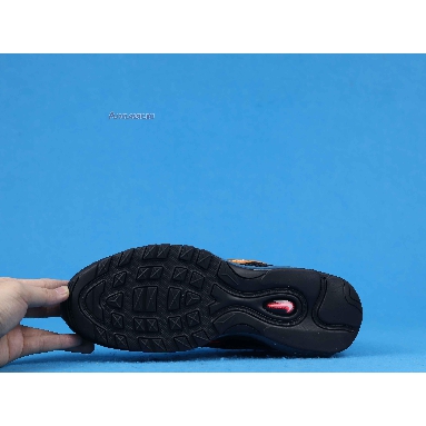 Nike Air Max 97 On Air: Neon Seoul CI1503-001 Black/Reflect Silver-Blue Lagoon Mens Womens Shoes