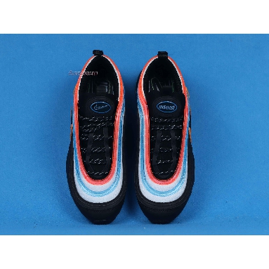 Nike Air Max 97 On Air: Neon Seoul CI1503-001 Black/Reflect Silver-Blue Lagoon Mens Womens Shoes