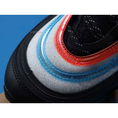 Nike Air Max 97 On Air: Neon Seoul CI1503-001 Black/Reflect Silver-Blue Lagoon Mens Womens Shoes