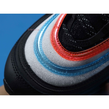 Nike Air Max 97 On Air: Neon Seoul CI1503-001 Black/Reflect Silver-Blue Lagoon Sneakers