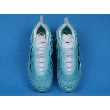 Nike Air Max 97 On Air: Shanghai Kaleidoscope CI1508-400 Ice Blue/Red-White Mens Womens Shoes