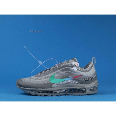 Off-White x Nike Air Max 97 Menta AJ4585-101 Off White/Wolf Grey-White-Menta Mens Womens Shoes