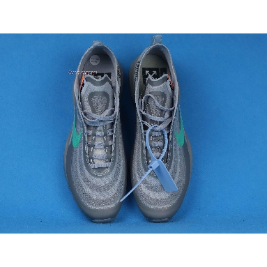 Off-White x Nike Air Max 97 Menta AJ4585-101 Off White/Wolf Grey-White-Menta Mens Womens Shoes