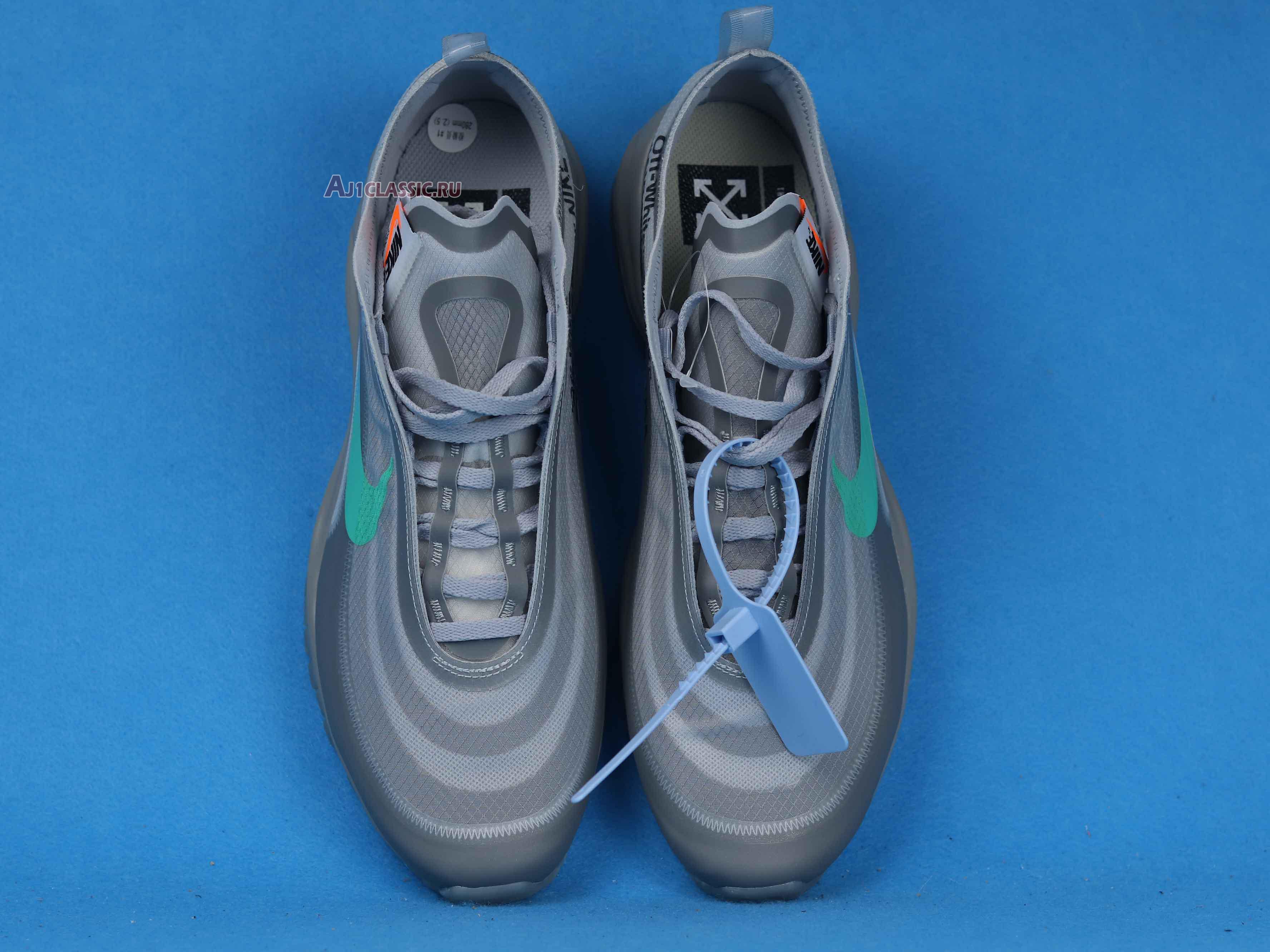 New Off-White x Nike Air Max 97 "Menta" AJ4585-101 Shoes