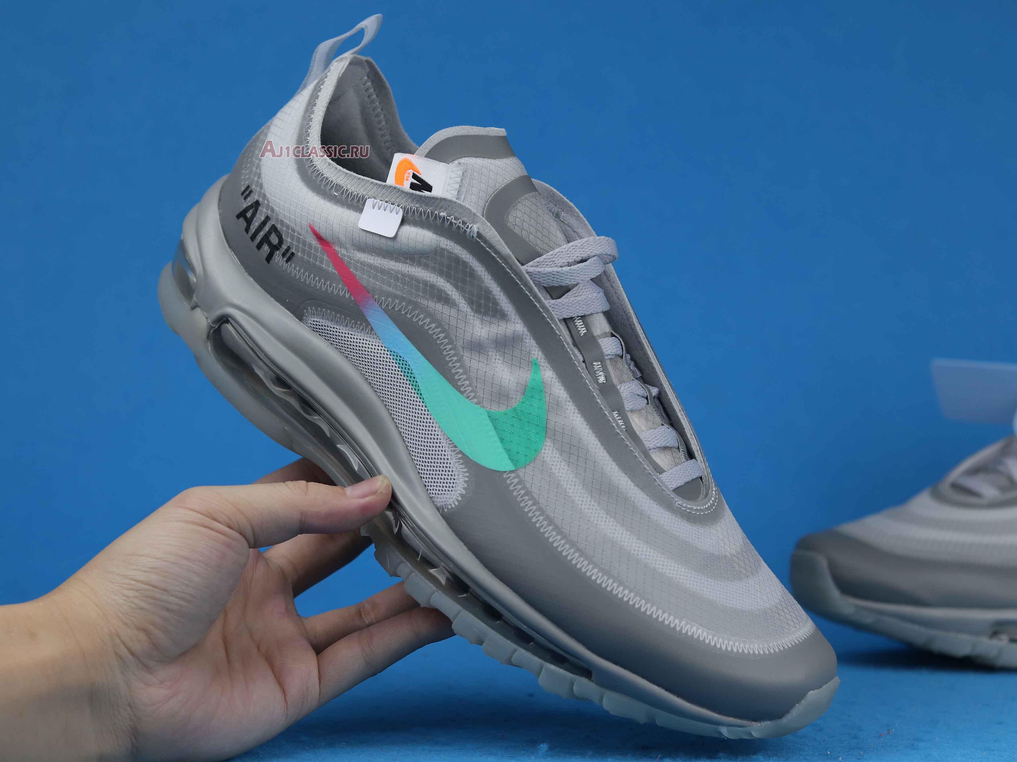 New Off-White x Nike Air Max 97 "Menta" AJ4585-101 Shoes