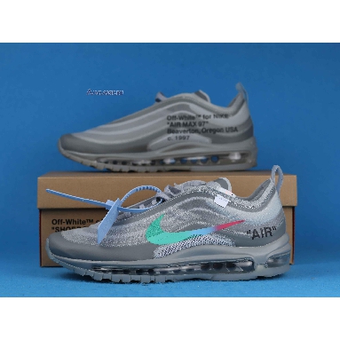 Off-White x Nike Air Max 97 Menta AJ4585-101 Off White/Wolf Grey-White-Menta Mens Womens Shoes