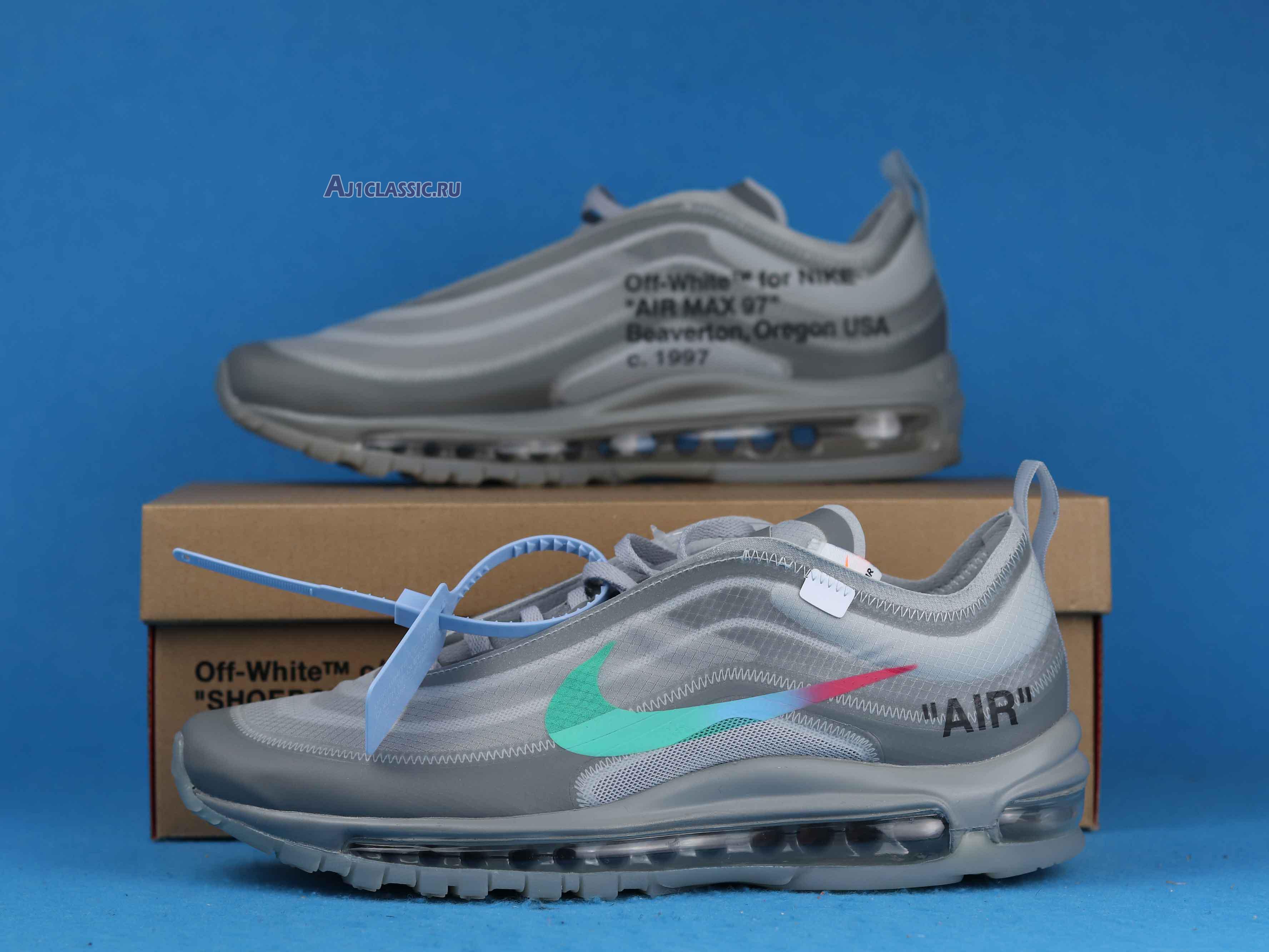 New Off-White x Nike Air Max 97 "Menta" AJ4585-101 Shoes