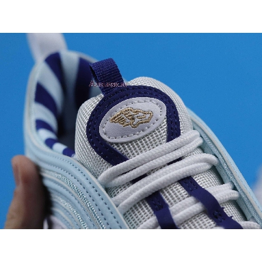 Nike Air Max 97 Golf NRG Wing It CK1220-100 White/Topaz Mist/Celestial Gold/Deep Royal Mens Womens Shoes