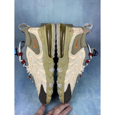 Travis Scott x Nike Air Max 270 React ENG Cactus Trails CT2864-200 Light Cream/Dark Hazel/Mica Green/Starfish Mens Womens Shoes