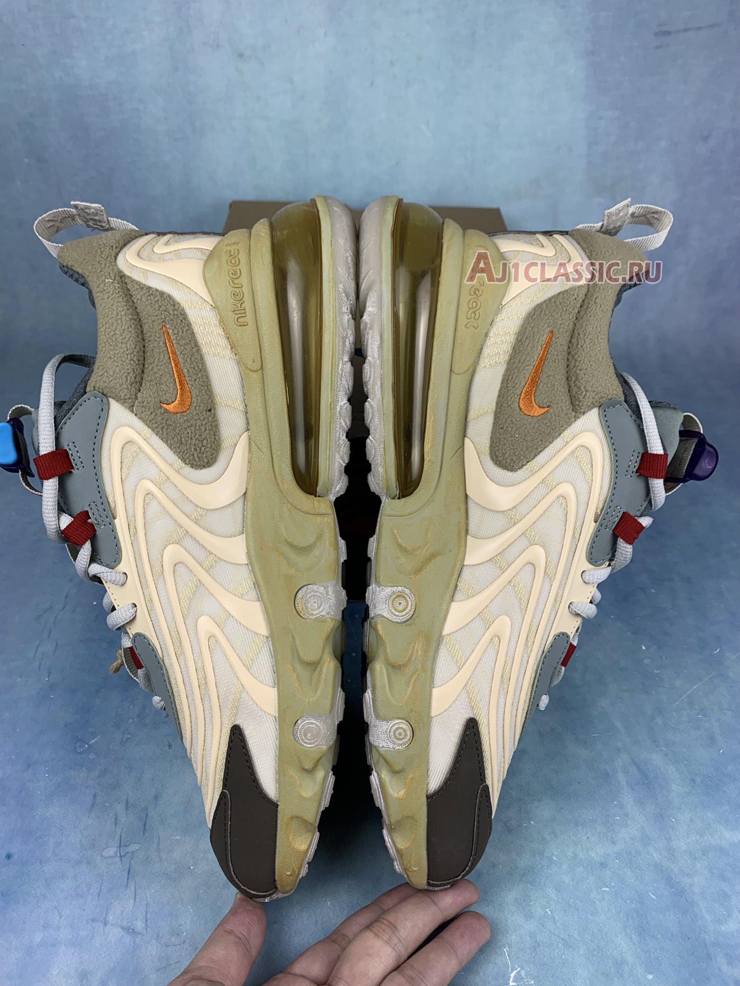 New Travis Scott x Nike Air Max 270 React ENG "Cactus Trails" CT2864-200 Shoes