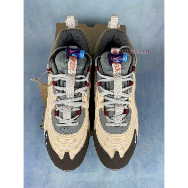 Travis Scott x Nike Air Max 270 React ENG Cactus Trails CT2864-200 Light Cream/Dark Hazel/Mica Green/Starfish Mens Womens Shoes