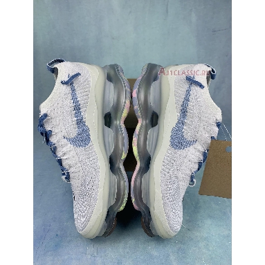 Nike Air Max Scorpion Flyknit Just Do It FJ7736-141 White/Blue Whisper Mens Womens Shoes