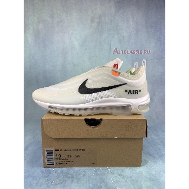 Off-White x Nike Air Max 97 OG The Ten AJ4585-100 White/Black Mens Womens Shoes