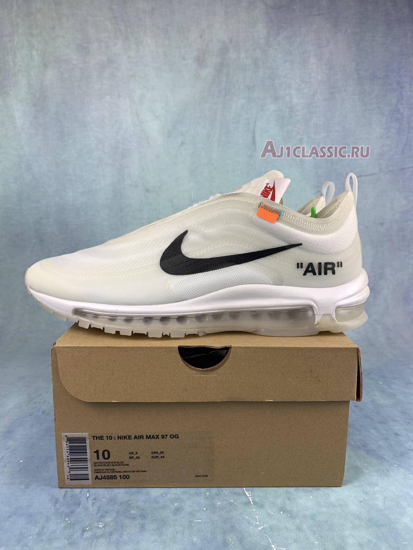 New Off-White x Nike Air Max 97 OG "The Ten" AJ4585-100 Shoes