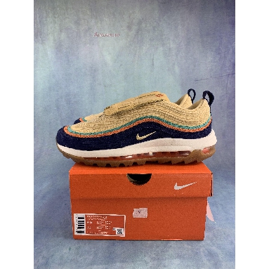 Nike Air Max 97 Golf NRG Celestial Gold CJ0563-400 Obsidian/Starfish/Neptune Green/Celestial Gold Sneakers