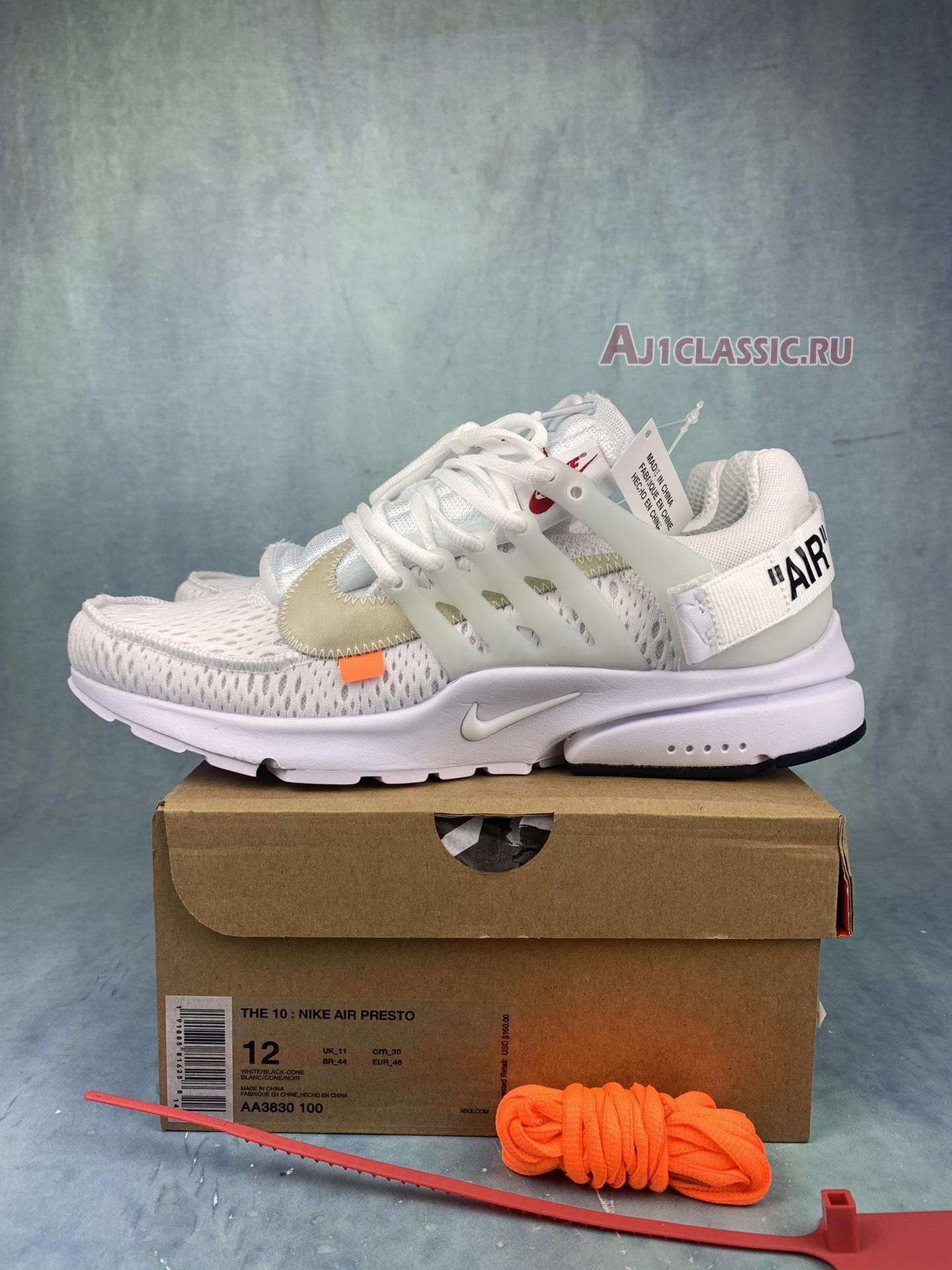 New Off-White x Nike Air Presto "White" AA3830-100 Shoes