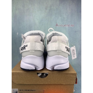 Off-White x Nike Air Presto White AA3830-100 White/Black/Cone Mens Womens Shoes