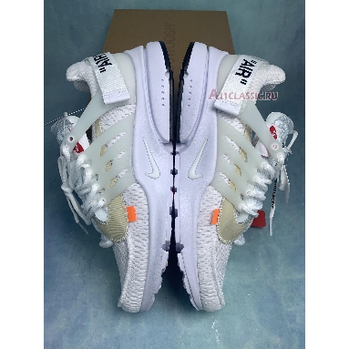 Off-White x Nike Air Presto White AA3830-100 White/Black/Cone Mens Womens Shoes