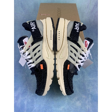 Off-White x Nike Air Presto The Ten AA3830-001 Black/Black-Muslin Mens Womens Shoes