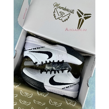 Nike Zoom Kobe 4 Protro Mambacita FJ9363-100 White/White/Black/Metallic Gold Mens Womens Shoes