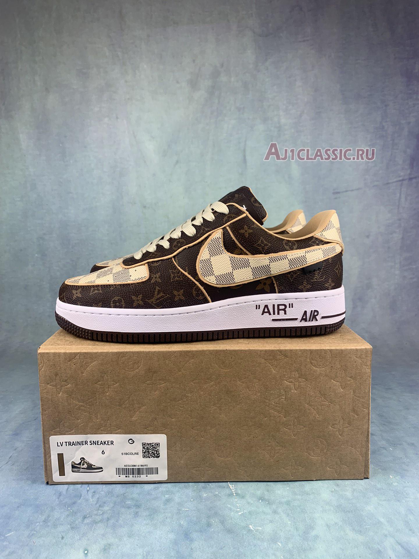 Louis Vuitton x Nike Air Force 1 Low "Monogram Damier" NAF1LV-04-02