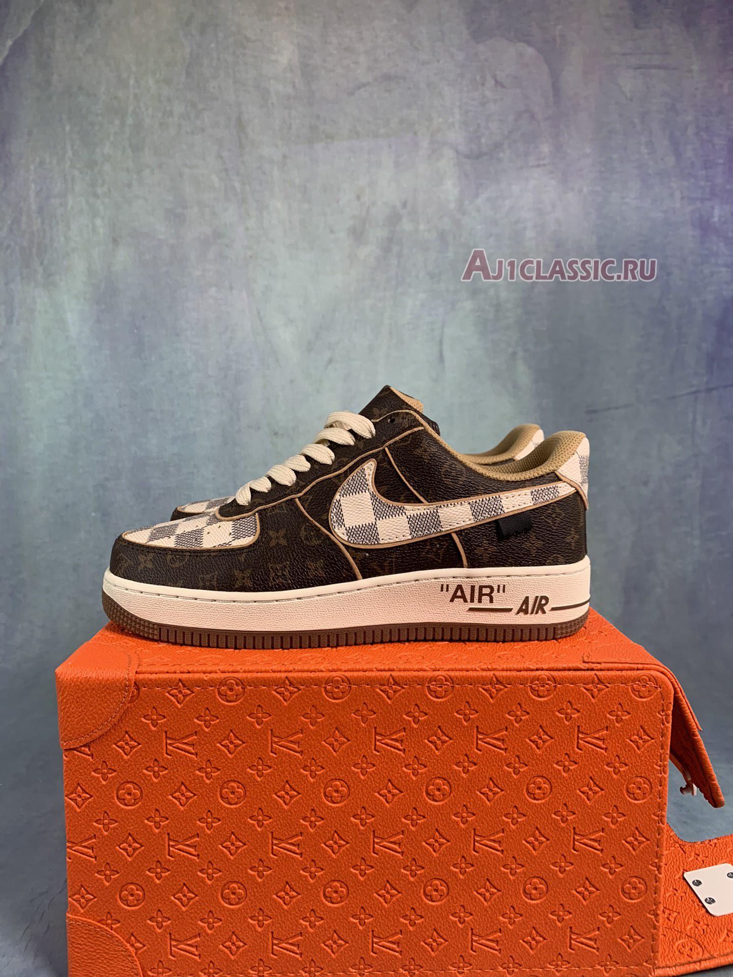 Louis Vuitton x Nike Air Force 1 Low "Monogram Damier" Pilot Case NAF1LV-04-03