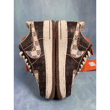 Louis Vuitton x Nike Air Force 1 Low Monogram Damier Pilot Case NAF1LV-04-03 Brown/Azure Sneakers