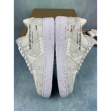 Louis Vuitton x Nike Air Force 1 Low Beige White NAF1LV-07 Beige White/Grey Mens Womens Shoes