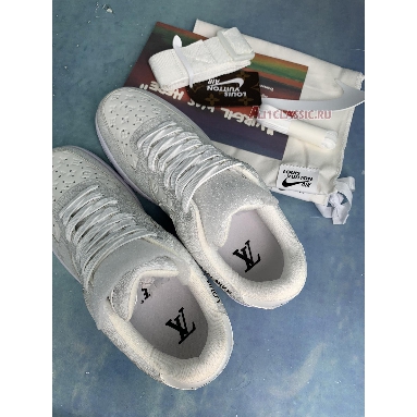 Louis Vuitton x Nike Air Force 1 Low Beige White NAF1LV-07 Beige White/Grey Mens Womens Shoes