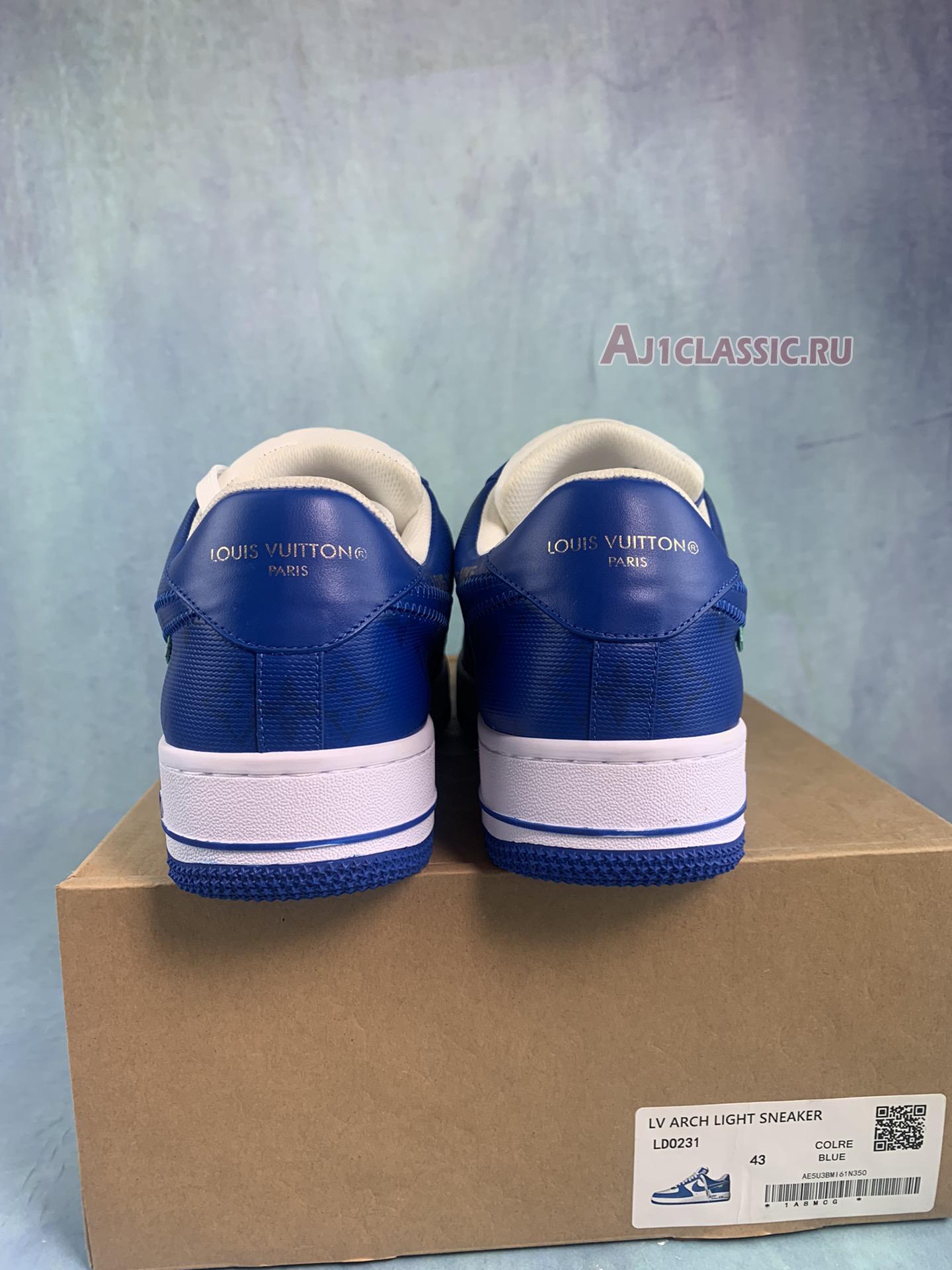 Louis Vuitton x Nike Air Force 1 Low "White Team Royal" 7108-5-2