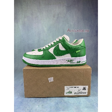 Louis Vuitton x Nike Air Force 1 Low White Gym Green 7108-6-2 White/Gym Green Sneakers