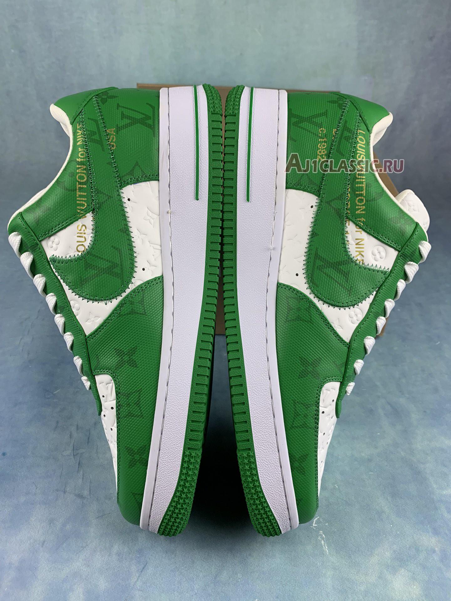 Louis Vuitton x Nike Air Force 1 Low "White Gym Green" 7108-6-2