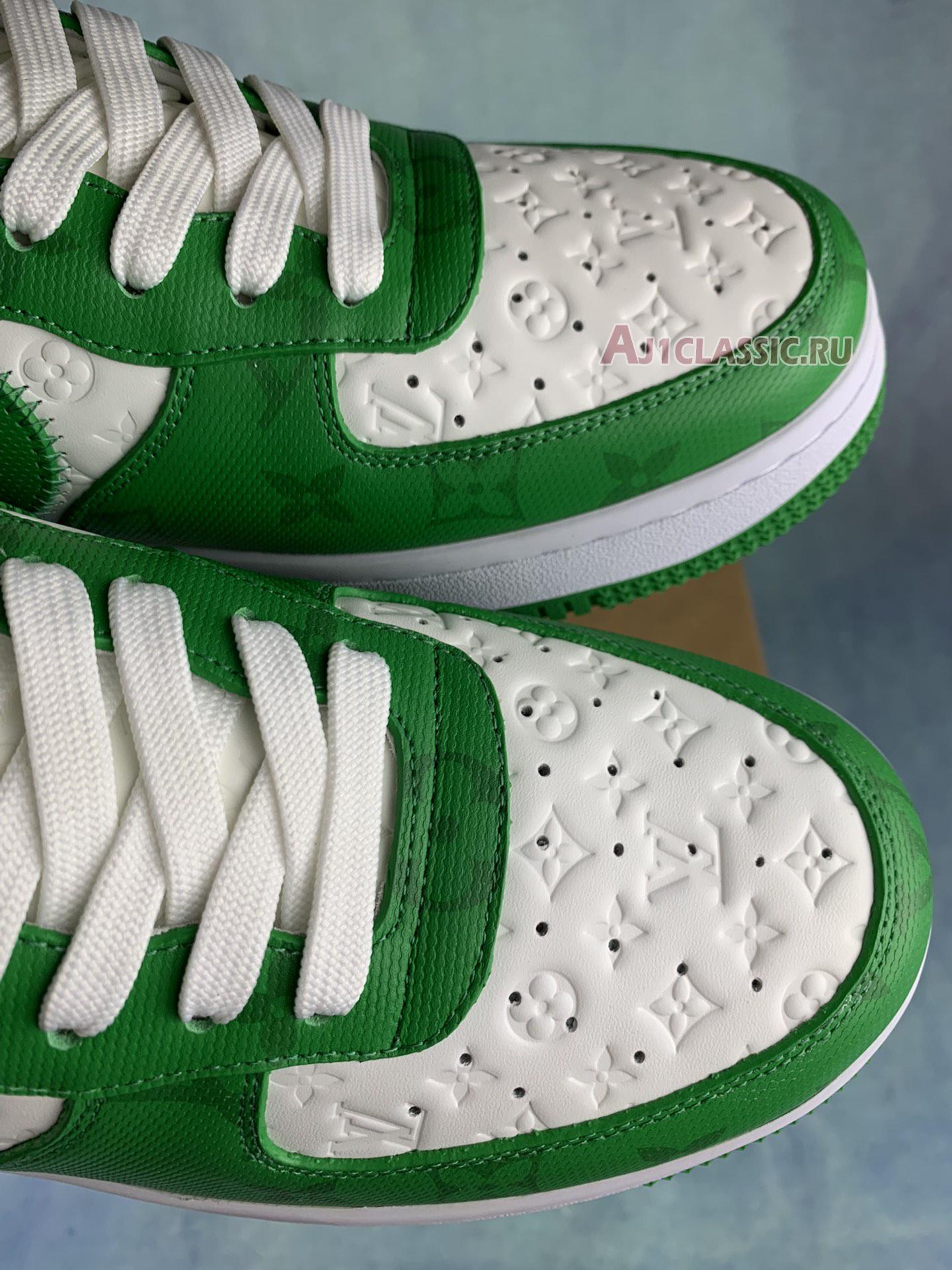 Louis Vuitton x Nike Air Force 1 Low "White Gym Green" 7108-6-2