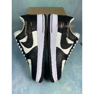 Louis Vuitton x Nike Air Force 1 Low Black White 7108-8-2 Black/White Sneakers