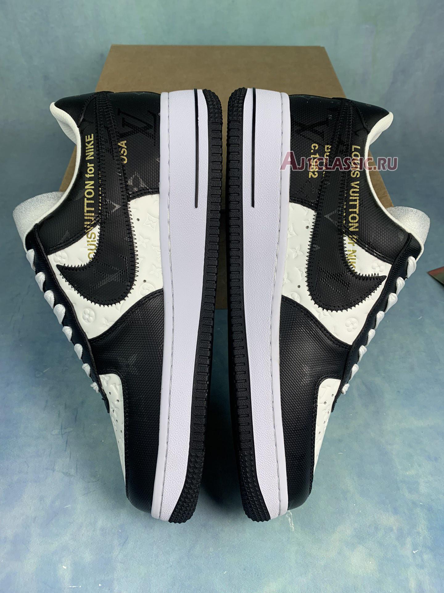 Louis Vuitton x Nike Air Force 1 Low "Black White" 7108-8-2