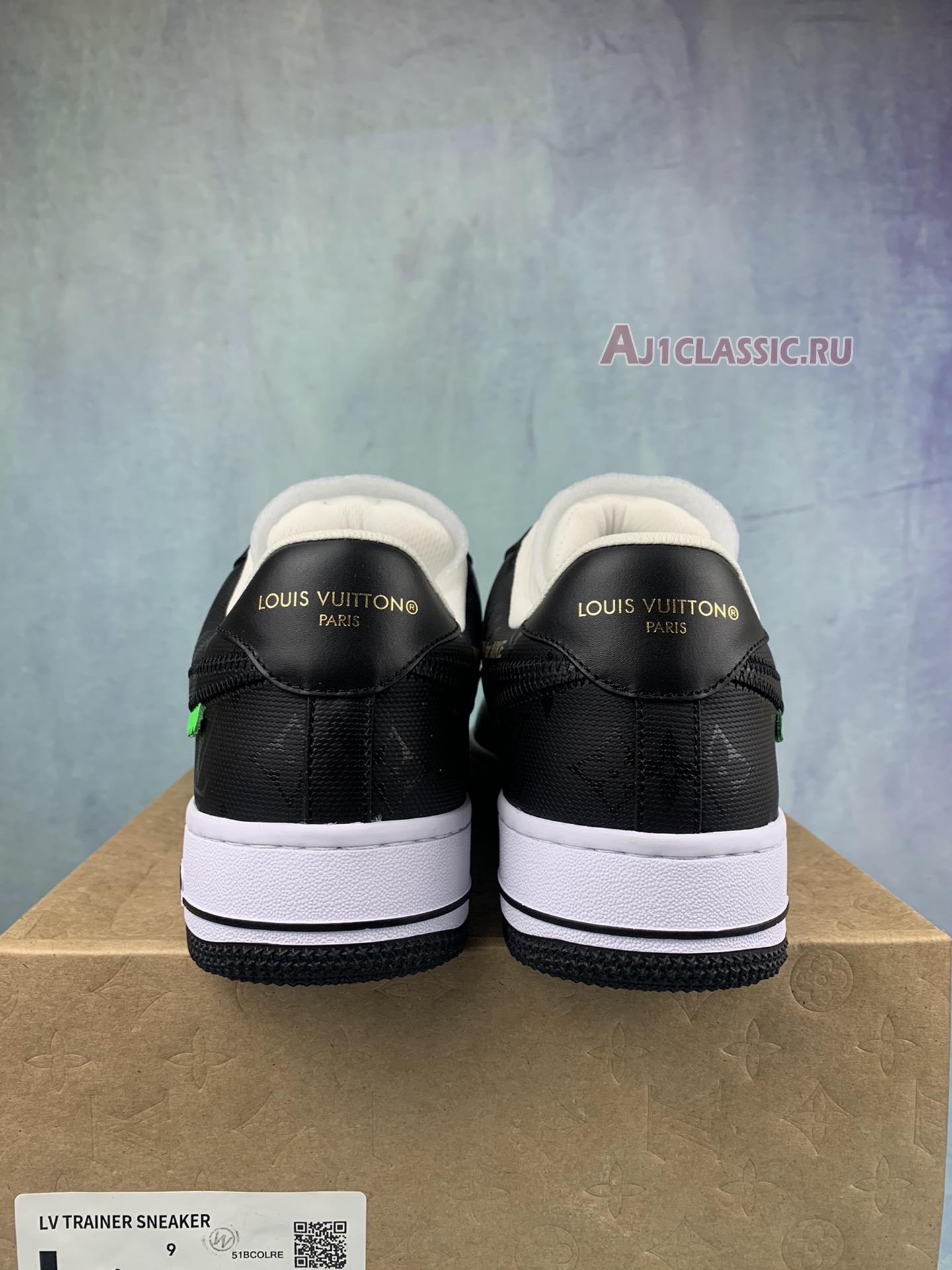 Louis Vuitton x Nike Air Force 1 Low "Black White" 7108-8-2